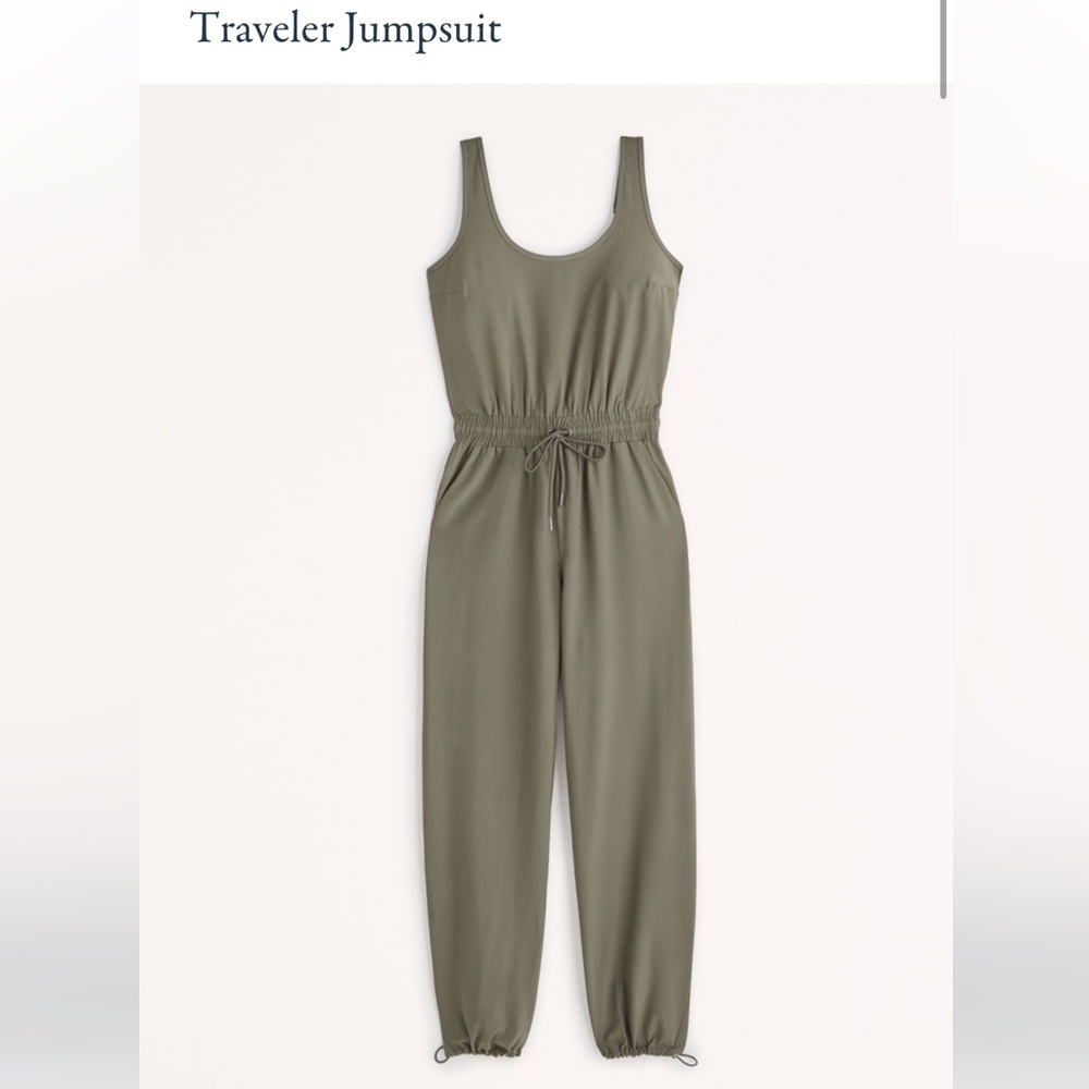 Abercrombie Traveler Olive Green Women's Jumpsuit